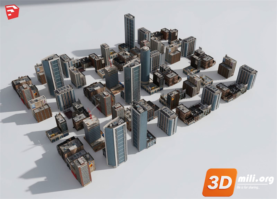 Environment element Skp Files 